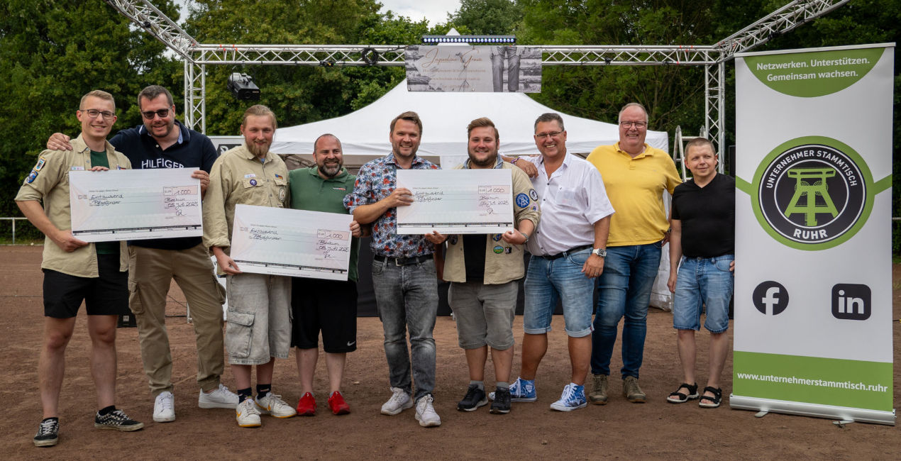 Scheckübergabe Sommerfest